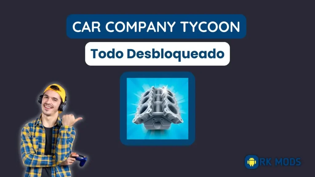 Car Company Tycoon MOD Todo Desbloqueado