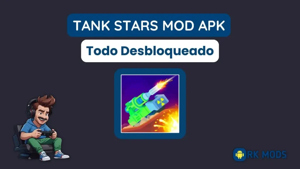 Tank Stars mod apk todo desbloqueado